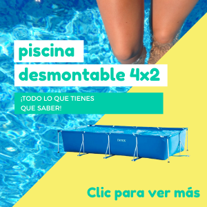piscina desmontable 4x2